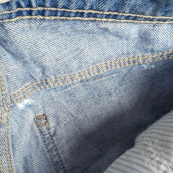 Altar'd State Light Denim Cutoff Shorts Distressed - Picture 9 of 9